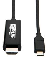 EATON TRIPP LITE U444-003-H4K6BE USB CABLE, 3.1 TYPE C-HDMI PLUG, 914MM
