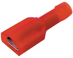 ABB - THOMAS & BETTS 18RA-2577C TERMINAL, FEMALE DISCONNECT, 0.25IN, RED