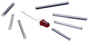 VCC / VISUAL COMMUNICATIONS COMPANY LMC"060"CTP LIGHT PIPE, SINGLE, ROUND, PANEL