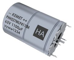 KEMET PHH227JMS4540ME4 CAP, ALU ELEC, HYBRID, 5400UF/35V/RADIAL