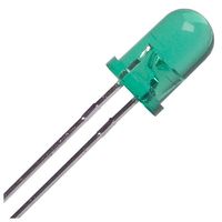 LUMEX SSL-LX5093LGD. LED, T-1 3/4, GREEN, 30MCD, 565NM