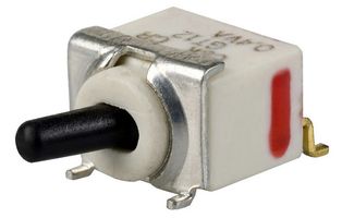 C&K COMPONENTS GT12MSABE TOGGLE SWITCH, SPDT, 0.4VA, 20V, SMD