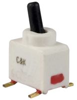 C&K COMPONENTS GT11MSCBE TOGGLE SWITCH, SPDT, 0.4VA, 20V, SMD