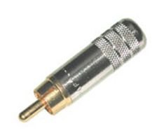 SWITCHCRAFT/CONXALL 3502AAU CONNECTOR, RCA/PHONO, PLUG