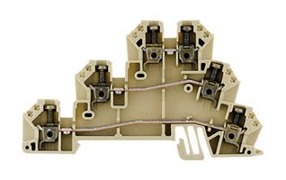 WEIDMULLER 1784180000.. TERMINAL BLOCK, DIN RAIL, 6 POSITION, 26