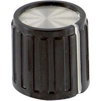 TE CONNECTIVITY - ALCOSWITCH PKG50B1/8. RIBBED KNOB WITH LINE INDICATOR, 3.175MM