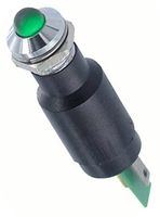 CML INNOVATIVE TECHNOLOGIES 19510431 PANEL MOUNT INDICATOR, LED, 8MM, GREEN,