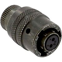 AMPHENOL INDUSTRIAL PT06E-8-2S CIRCULAR CONN, PLUG, SIZE 8, 2POS, CABLE