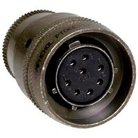 AMPHENOL INDUSTRIAL PT06E-12-8S CIRCULAR CONNECTOR PLUG, SIZE 12, 8POS,