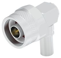 TE CONNECTIVITY 2504643-1 N-TYPE PLUG RIGHT ANGLE CRIMP LMR-240 WHITE BRONZE 44AM5279