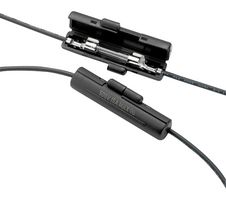 LITTELFUSE 01500322.HXA IN-LINE FUSE HOLDER, 1/4X1-1/4", WIRE LE