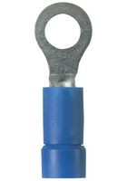 PANDUIT PV14-6R-M TERMINAL, RING TONGUE, #6, 14AWG, BLU