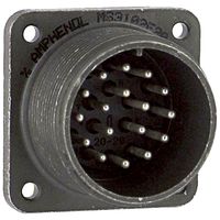 AMPHENOL INDUSTRIAL MS3102E20-29P. CIRCULAR CONN, RCPT, SIZE 20, 17POS, BOX