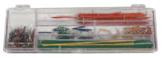GLOBAL SPECIALTIES WK-2 JUMPER ASSORTMENT KIT, 140 PIECES, 22 AW