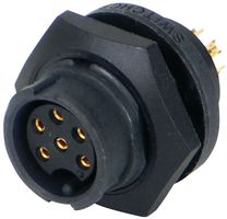 SWITCHCRAFT/CONXALL EN3P3FX. CIRCULAR CONNECTOR RECEPTACLE 3 POSITION