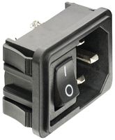 TE CONNECTIVITY - CORCOM 1-1609112-3 POWER ENTRY MODULE, RECEPTACLE, 15A