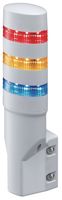 IDEC LD6A-3WQB-RYG SIGNAL LIGHT TOWER, RED / YELLOW / GREEN