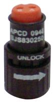 AMPHENOL PCD SJS830250 CIRCULAR CONNECTOR PLUG SIZE 22 2 POSITION, IN LINE