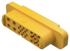 POSITRONIC GFSH435F1H/AA RECT PWR HOUSING, RCPT, 25POS, CABLE