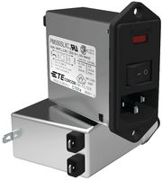 CORCOM - TE CONNECTIVITY PM0S0DLXC POWER ENTRY MODULE, 10A, 5UA