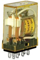 IDEC RY2S-UD-DC24V. POWER RELAY, DPDT, 24VDC, 3A, PLUG IN