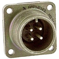 AMPHENOL INDUSTRIAL MS3102R20-29P. CIRCULAR CONN, RCPT, SIZE 20, 17POS, BOX