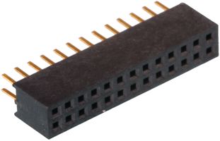 AMPHENOL COMMUNICATIONS SOLUTIONS 10122289-310000TLF BOARD-BOARD CONN, RECEPTACLE, 10POS, 2RO