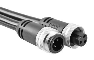 AMPHENOL SINE/TUCHEL P28984-M2 SENSOR CORD, 3P, M35 PLUG-RCPT, 6.6