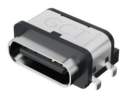 GCT USB4715-GF-A USB SEALED CONN, RECEPTACLE, 6POS, SMT