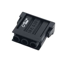 LAPP 10382000 HEAVY DUTY MODULE, PLUG, 3 POS, 40A