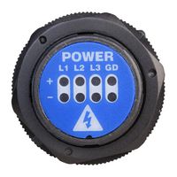 GRACE TECHNOLOGIES R-3F2-L72 VOLTAGE INDICATOR, RED, 1.2W, 600VAC