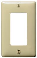 HUBBELL WIRING DEVICES NP26I WALL PLATE, 1 GANG, IVORY