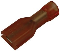 TE CONNECTIVITY - AMP 2-520932-2. TERMINAL, FEMALE DISCONNECT, 3.18MM, RED