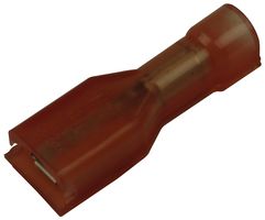TE CONNECTIVITY - AMP 2-520083-2 TERMINAL, FEMALE DISCONNECT, 3.18MM, RED