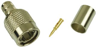 AMPHENOL RF 122390. RF/COAXIAL, TNC PLUG, STRAIGHT, 75 OHM,
