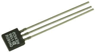 TT ELECTRONICS / OPTEK TECHNOLOGY OH180U HALL EFFECT SENSOR UNI-POLAR, TO92-3