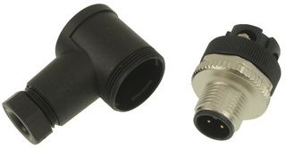 TURCK BS 8241-0 SENSOR CONNECTOR, M12, PLUG, 4POS, CABLE