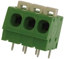 TE CONNECTIVITY 1986711-3 TERMINAL BLOCK, SPRING, 3 POSITION, 30-1