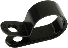 ABB - THOMAS & BETTS N4NY-008-0-C CABLE CLAMP, NYLON 6.6, 0.5", BLACK