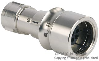 BULGIN LIMITED PXM6010/08S/CR/0709/SN CIRCULAR CONNECTOR, PLUG, 8 POSITION, CA