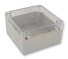 BUD INDUSTRIES PN-1341-C ENCLOSURE JUNCTION BOX POLYCARBONATE GRE