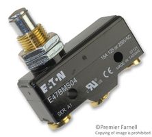 EATON CUTLER HAMMER E47BMS04 SWITCH, LIMIT, 500V, 15A, EXTENDED PLUNG