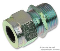HUBBELL WIRING DEVICES SHC1034ZP STRAIGHT MALE CORD CONNECTOR, 0.75"