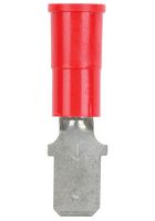 3M MVU18-187DMX TERMINAL, MALE DISCONNECT, 0.187", CRIMP, RED