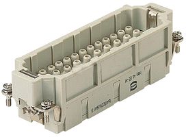 HARTING 09320463001 RECTANGULAR HAN INSERT, PLUG 46 POSITION