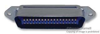 AMPHENOL COMMUNICATIONS SOLUTIONS 57 10360 MINI D RIBBON CONNECTOR, PLUG, 36 POSITI