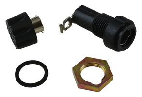 LITTELFUSE 03420004HXP FUSE HOLDER, 6.3 X 32MM, PANEL MOUNT