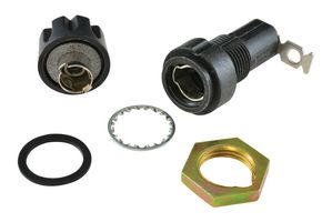 LITTELFUSE 03420004HXPL FUSE HOLDER, 6.3 X 32MM, PANEL MOUNT