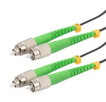 L-COM FCA-SFCAFCAD2 FO CABLE, FC DUPLEX-FC, SM, 6.6FT