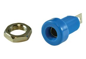JOHNSON - CINCH CONNECTIVITY 108-0910-001. BANANA JACK, 15A, SOLDER, BLUE